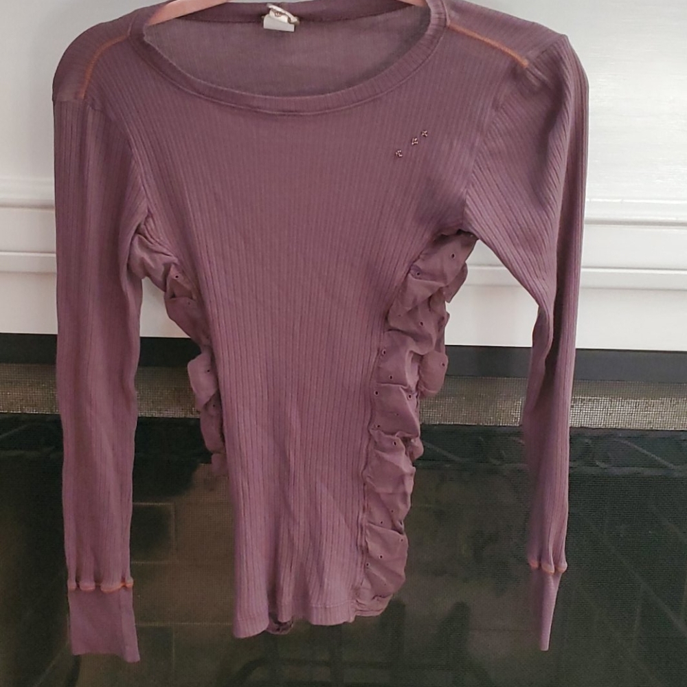 Burning torch long sleeve shirt